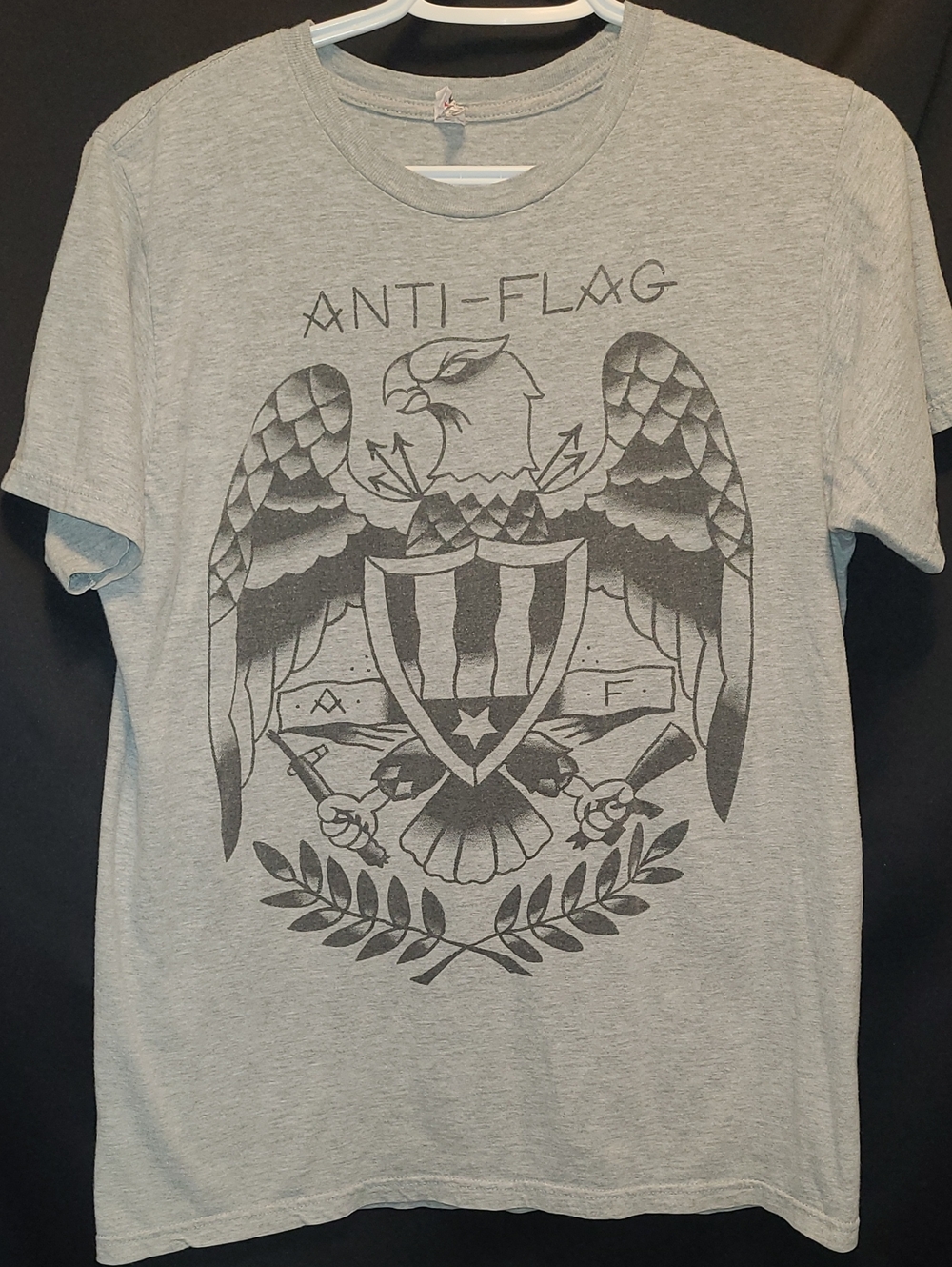 Official Anti-Flag "Eagle" graphic design illustrated by Mike Ski / True HAND